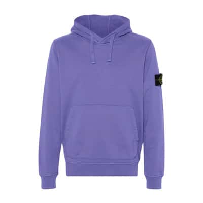 Hoodies Stone Island , Purple , Heren