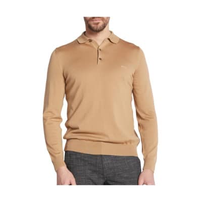 Hugo Boss Gebreide Trui 50476355 Medium Boss , Beige , Heren