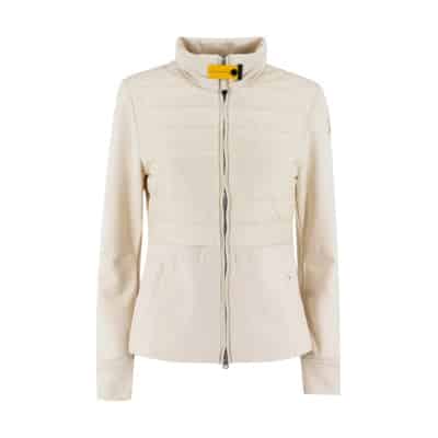 Hybride jas met stretch fleece Parajumpers , Beige , Dames