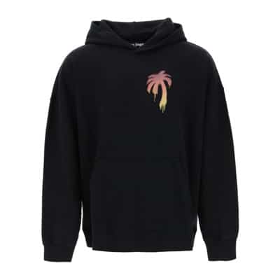 I Love PA Oversized Hoodie Palm Angels , Black , Heren