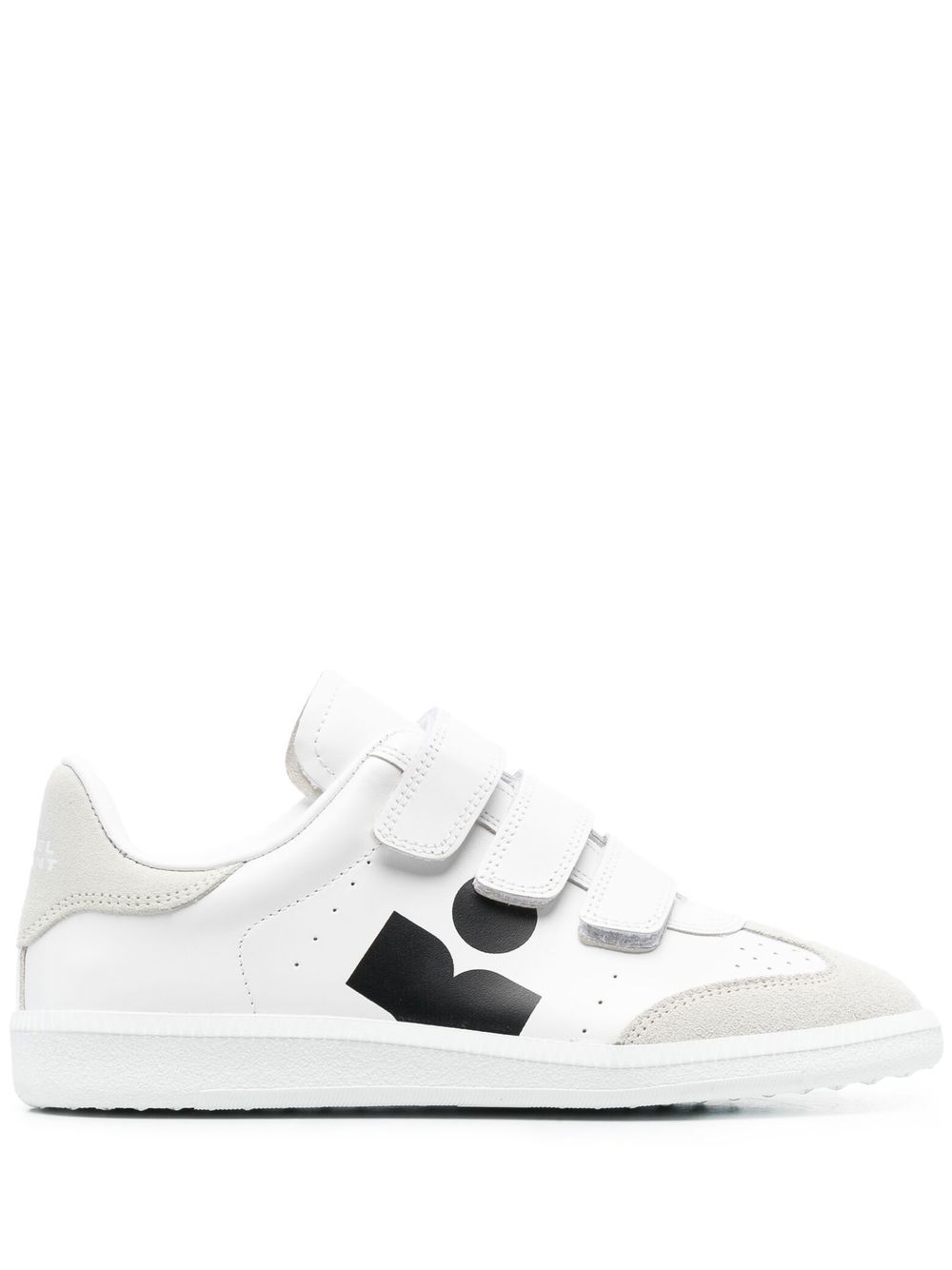 ISABEL MARANT Sneakers met klittenband - Zwart