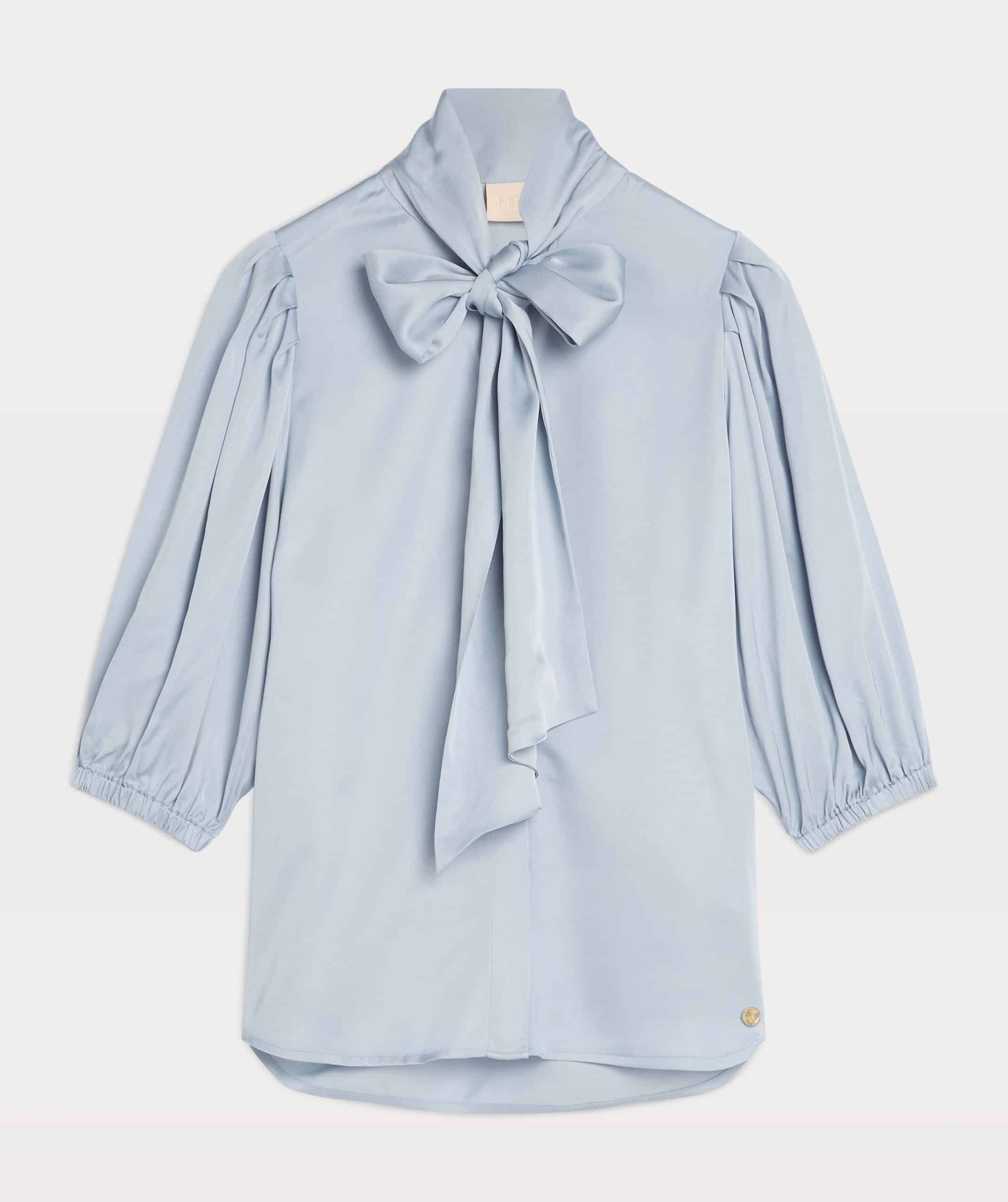 JOSH V MOANA regular fit blouse in satijn look