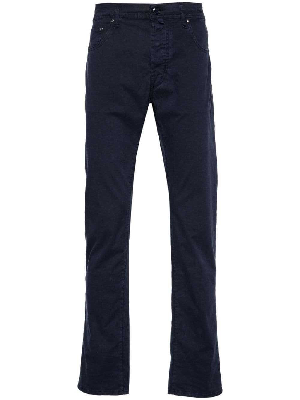 Jacob Cohën Broek met logopatch - Blauw