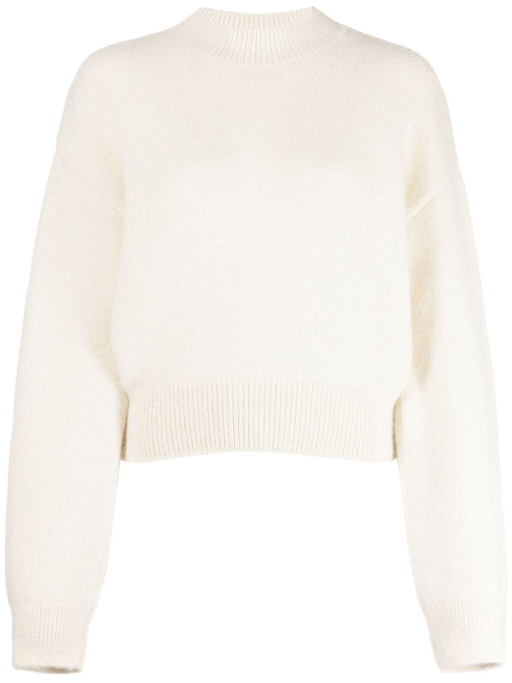 Jacquemus La Maille Jacquemus trui met logo intarsia - Beige