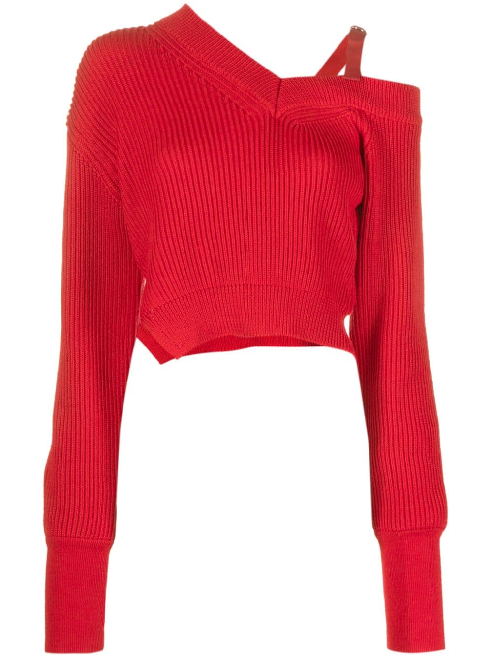 Jacquemus La Maille Seville trui - Rood