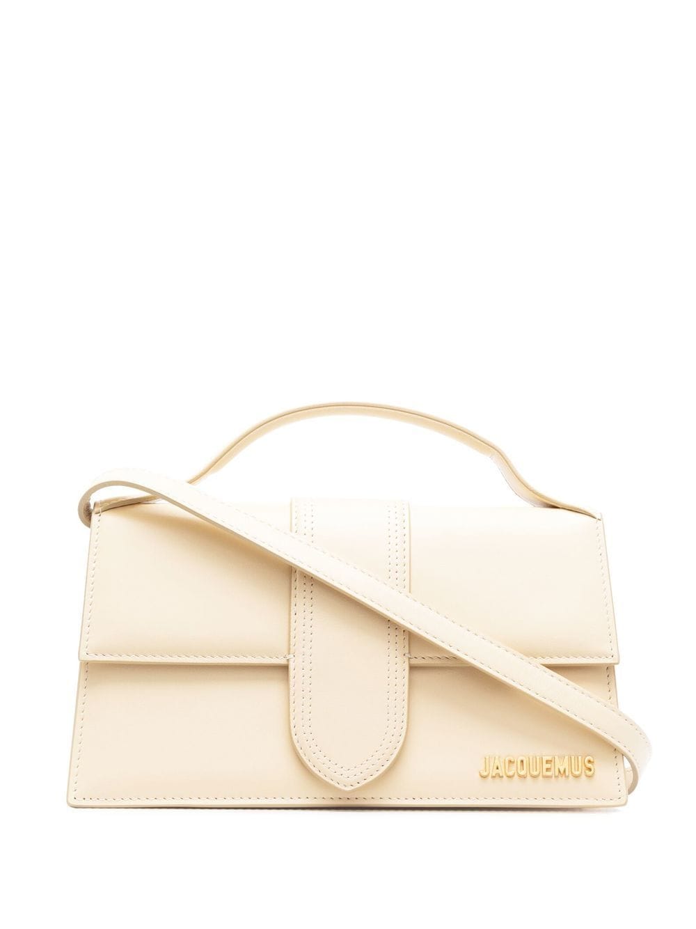 Jacquemus Le Grand Bambino suède shopper - Beige