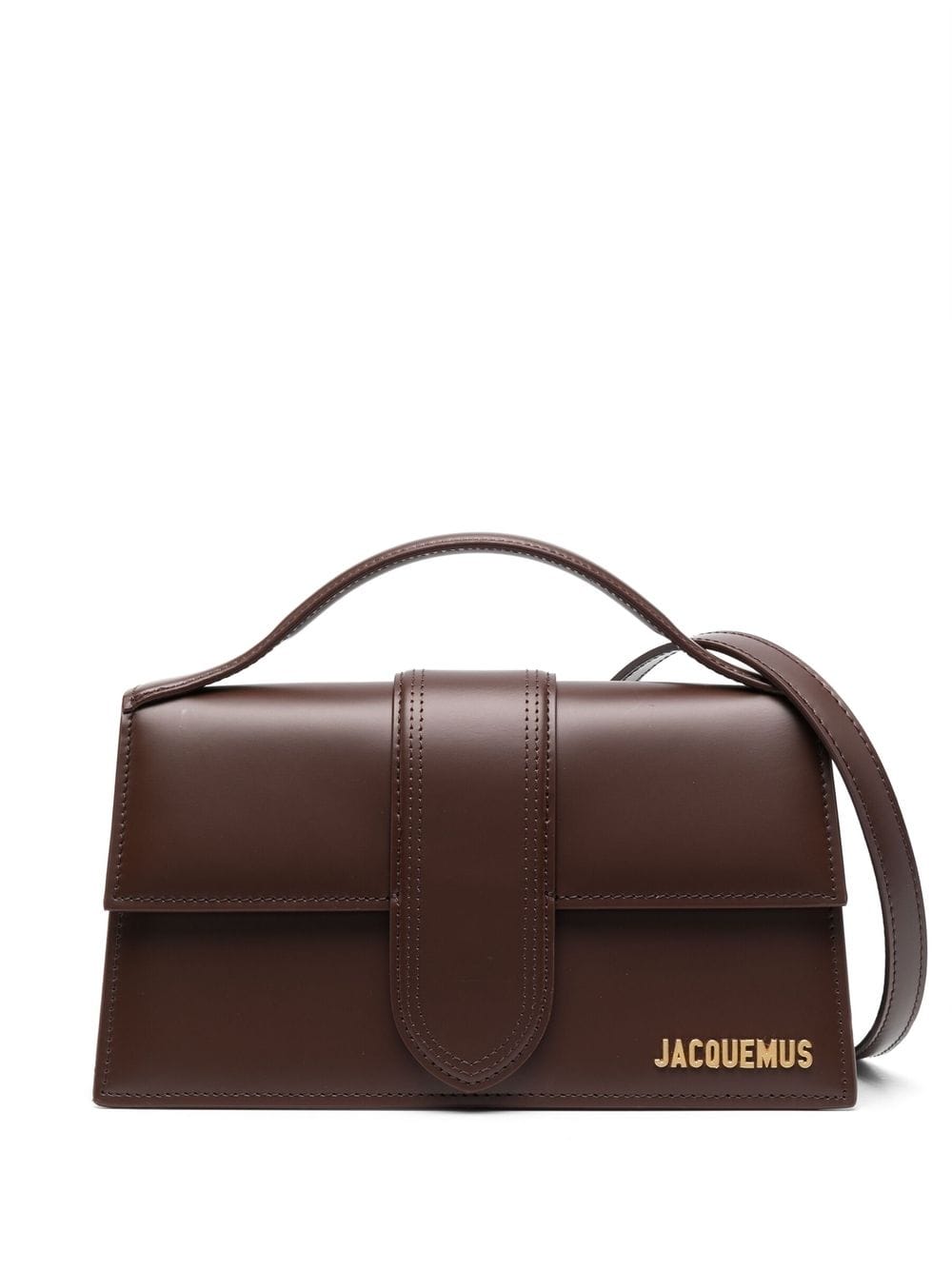 Jacquemus Le Grand Bambino suède shopper - Bruin