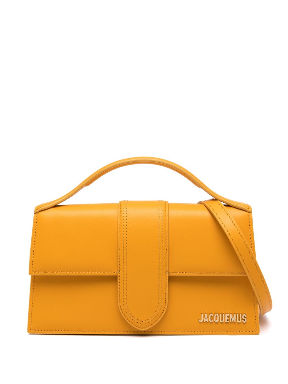 Jacquemus Le Grand Bambino suède shopper - Oranje