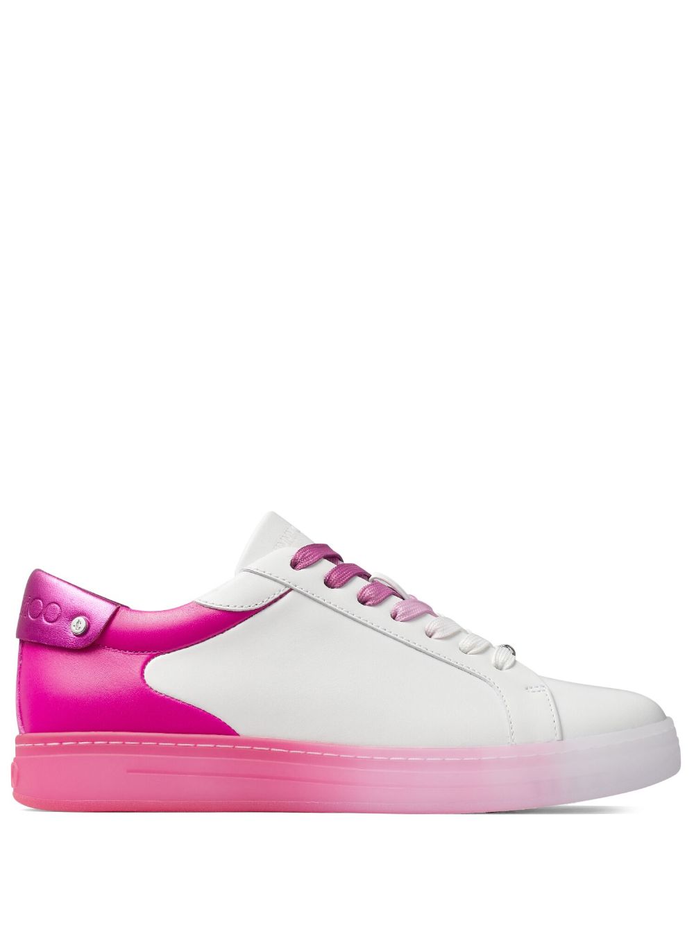 Jimmy Choo Rome/F leren sneakers - Roze