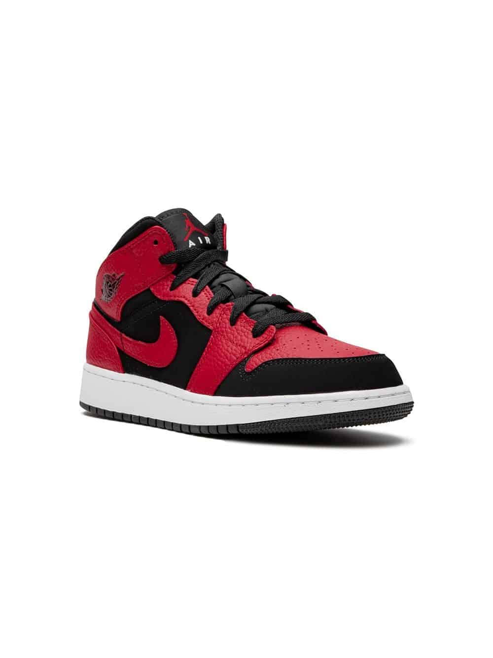 Jordan Kids Air Jordan 1 GS sneakers - Zwart