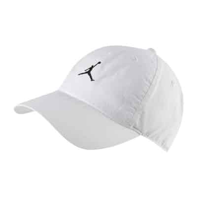 Jordan Witte Hoed Nike , White , Heren