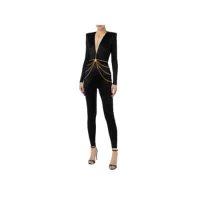 Jumpsuits Elisabetta Franchi , Black , Dames