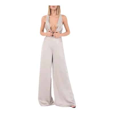 Jumpsuits Elisabetta Franchi , Gray , Dames