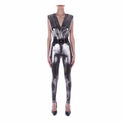 Jumpsuits Elisabetta Franchi , Gray , Dames