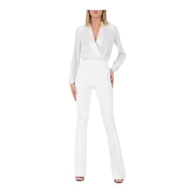 Jumpsuits Elisabetta Franchi , White , Dames