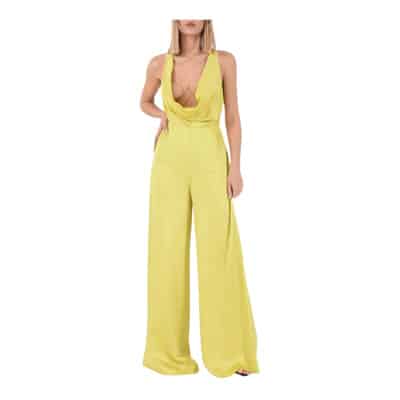 Jumpsuits Elisabetta Franchi , Yellow , Dames