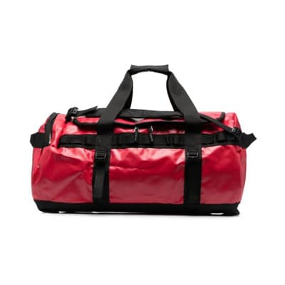 Karmozijn Zwart Base Camp Duffle Tas The North Face , Red , Heren