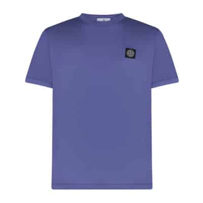 Klassiek T-Shirt Stone Island , Purple , Heren