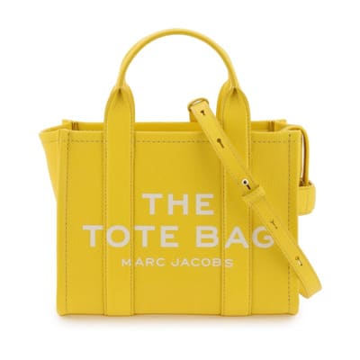 Kleine tas van korrelig leer Marc Jacobs , Yellow , Dames