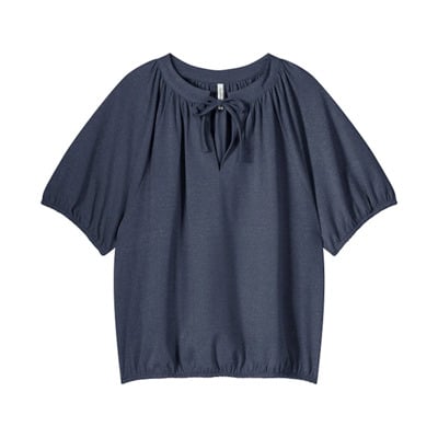 Korte Mouw Top Summum Woman , Blue , Dames