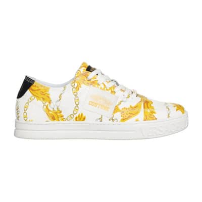 Lage Sneakers met Kettingpatroon Versace , Multicolor , Heren