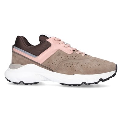 Lage Sportivo Veloursleder Sneakers Tod's , Beige , Dames