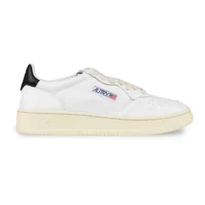 Lage Zwarte Tab Schoenen Autry , White , Dames