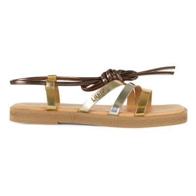 Laminaat Effect Sandalen Iman 03 Liu Jo , Yellow , Dames