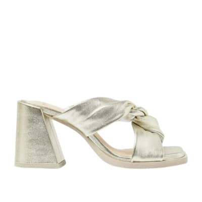 Lana Twist Goud Metallic Schoenen Nubikk , Gray , Dames