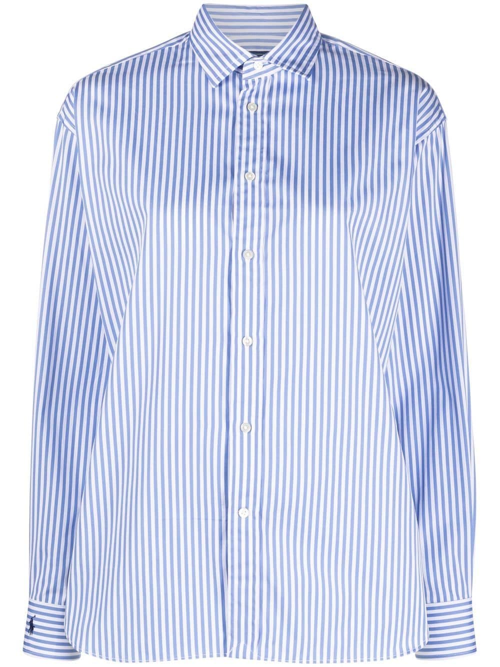 Lauren Ralph Lauren Gestreepte blouse - Blauw