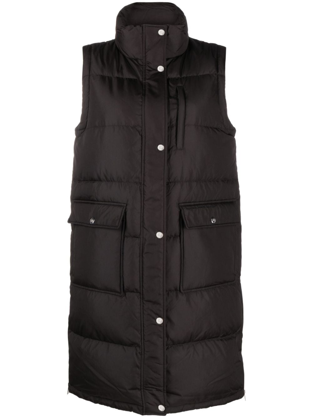 Lauren Ralph Lauren Lange bodywarmer - Zwart