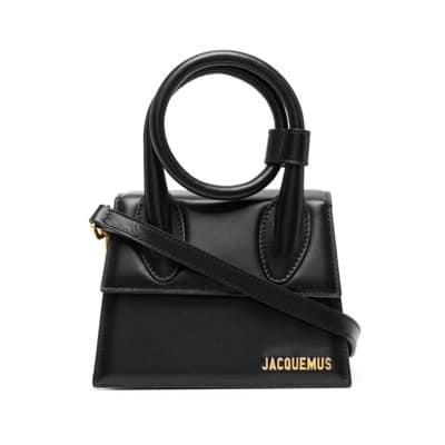 Le Chiquito Noeud Tas Jacquemus , Black , Dames