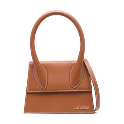 Le Chiquito Tote Tas Jacquemus , Brown , Dames