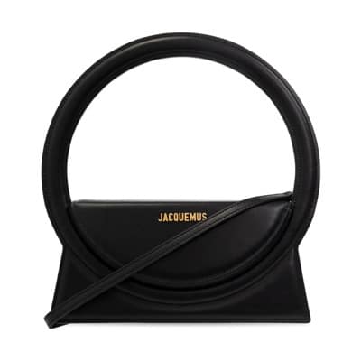 Le Sac Rond Tas Jacquemus , Black , Dames