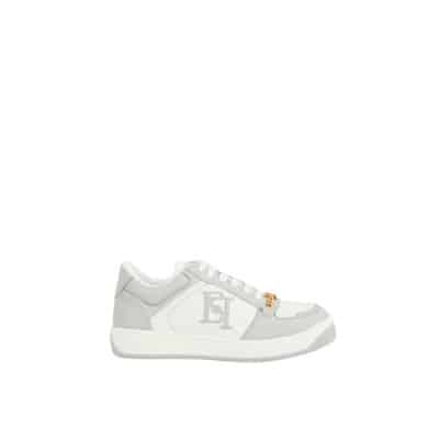 Leren Sneakers voor Vrouwen Elisabetta Franchi , Multicolor , Dames