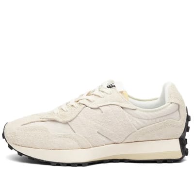 Leren en nylon schoenen met rubberen zool New Balance , Beige , Heren