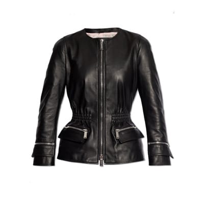 Leren jas Dsquared2 , Black , Dames