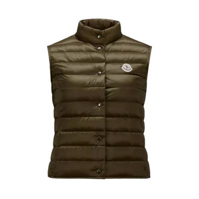 Liane Vest - Blijf warm en stijlvol Moncler , Green , Dames