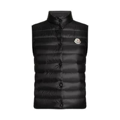 Liane Vest Moncler , Black , Dames