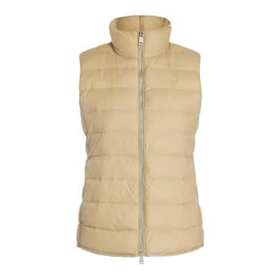 Lichtbruine Geïsoleerde Damesvest Ralph Lauren , Beige , Dames