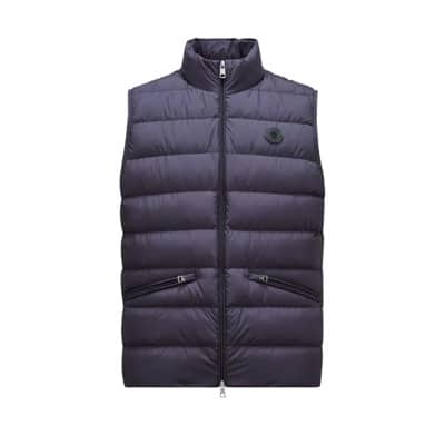 Lichtgewicht Donsvest Moncler , Blue , Heren