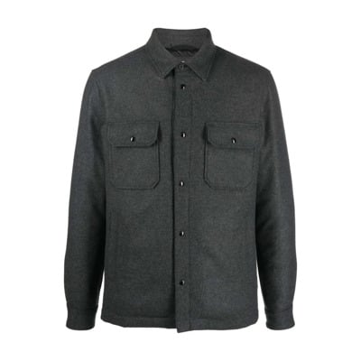 Lichtgewicht Jas Woolrich , Gray , Heren