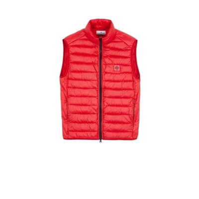 Lichtgewicht Puffer Vest Stone Island , Red , Heren