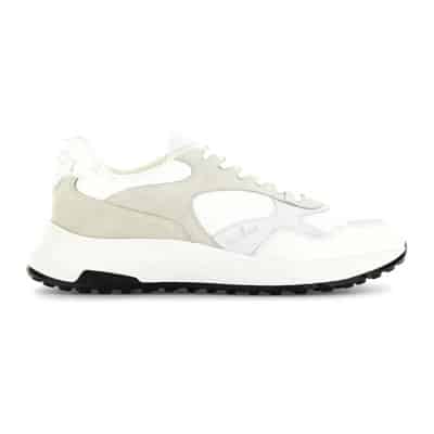 Lichtgewicht Suede Sneakers Hogan , White , Heren