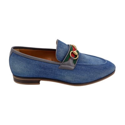 Loafers Gucci , Blue , Heren