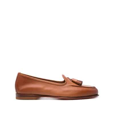 Loafers Santoni , Brown , Dames