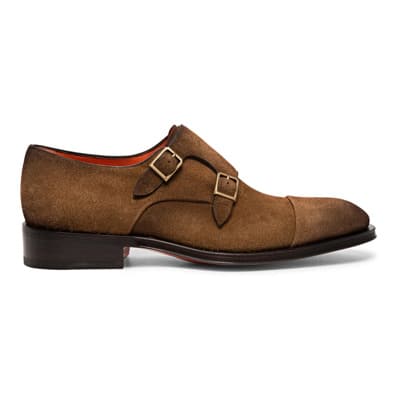 Loafers Santoni , Brown , Heren