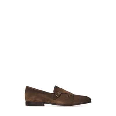 Loafers Santoni , Brown , Heren