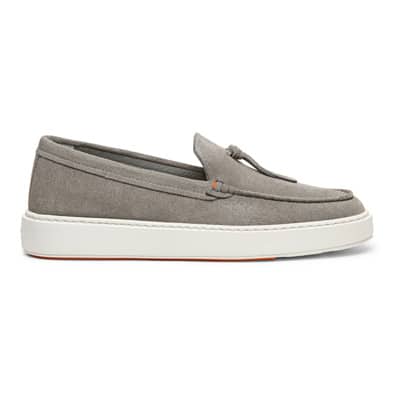 Loafers Santoni , Gray , Heren