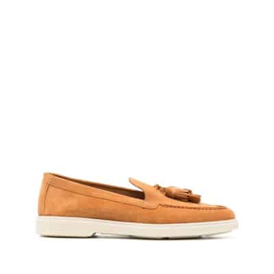 Loafers Santoni , Orange , Dames